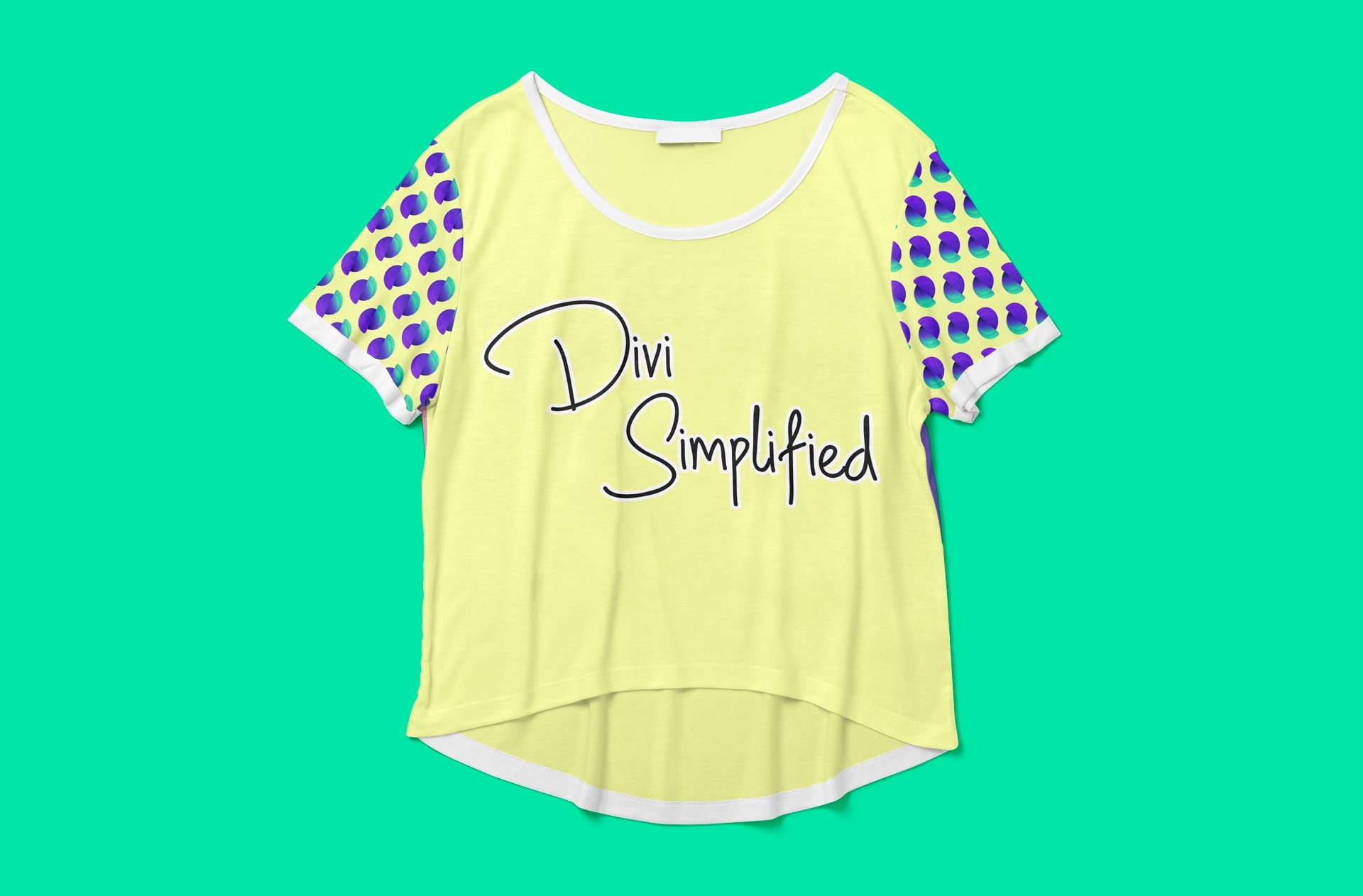 ⁦Divi Simplified Crop-top⁩ - الصورة ⁦3⁩
